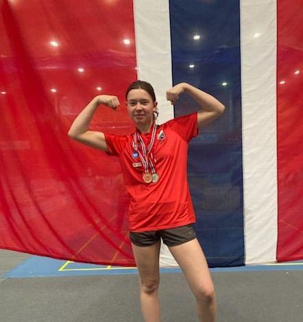 Thumbnail for To sølv og ett bronse for Vilma i NM