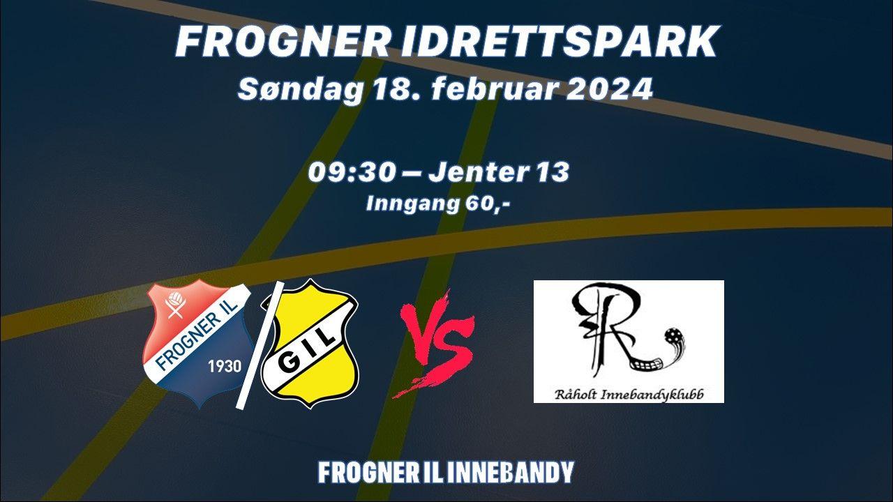 Thumbnail for Hjemmekamp søndag 18. februar for J13