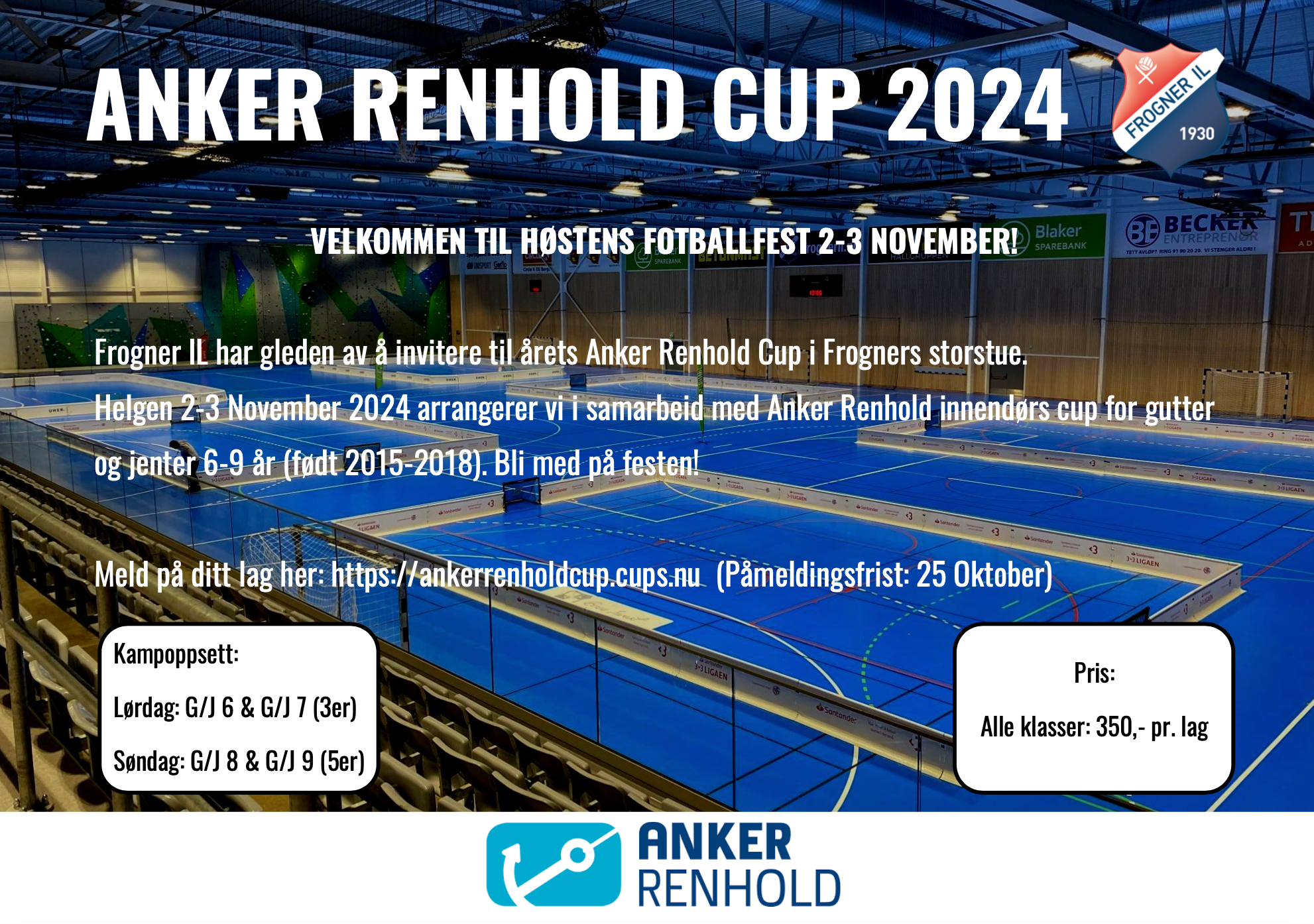 Thumbnail for Velkommen til Anker Renhold Cup 2024!